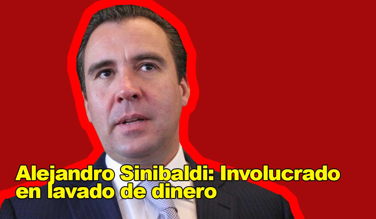 Alejandro Sinibaldi: Involucrado en lavado de dinero