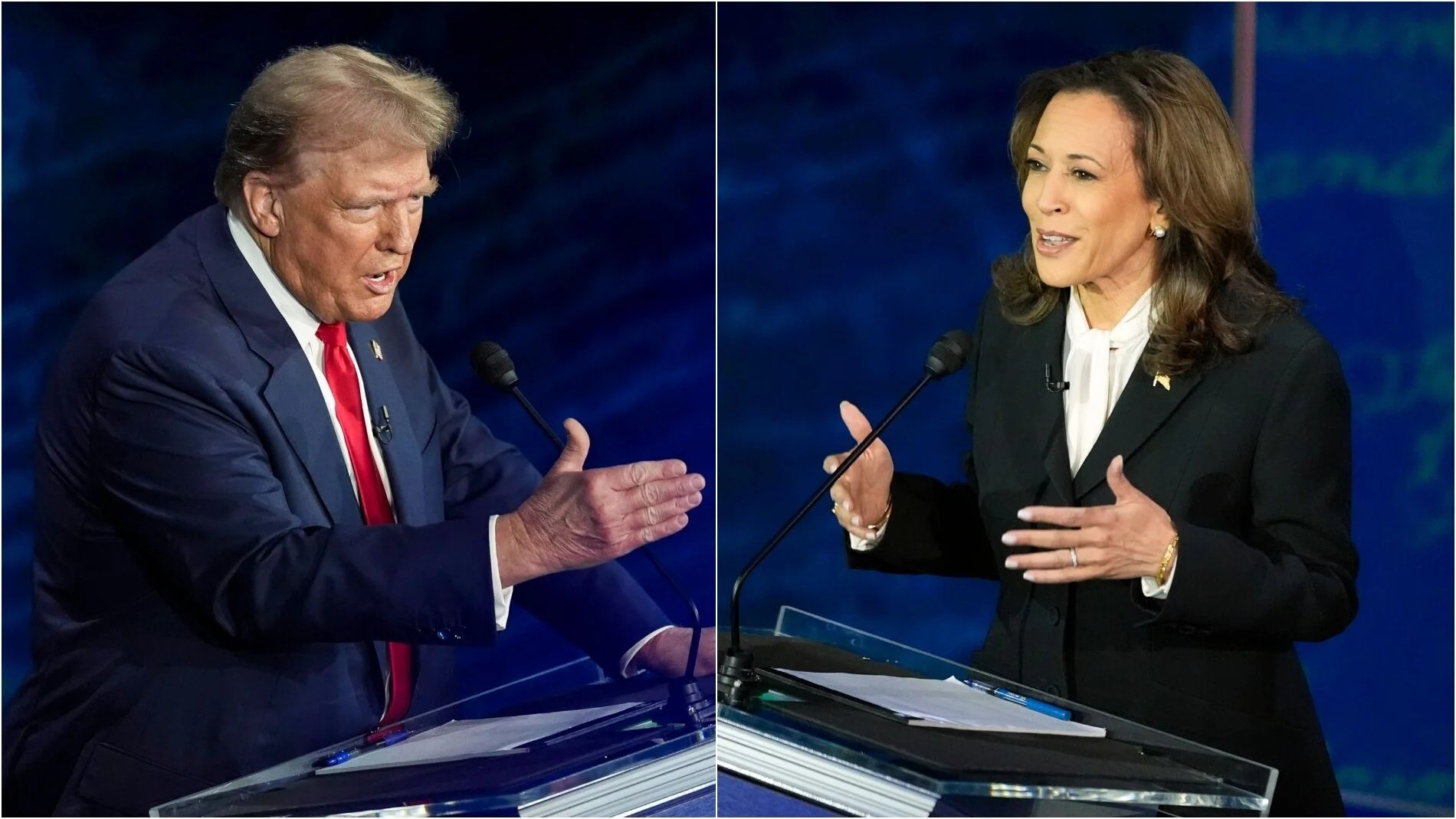 Trump ofrece una rueda de prensa en Los Ángeles tras su debate con Kamala Harris