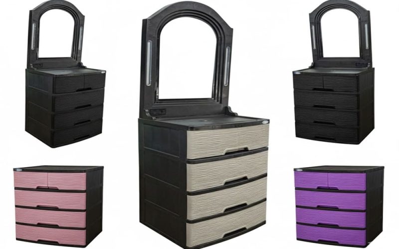 Tocador Glamour: el aliado perfecto para organizar tus artículos personales